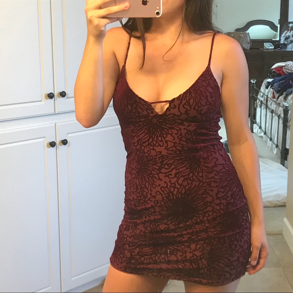 Velvet Mini Dress
